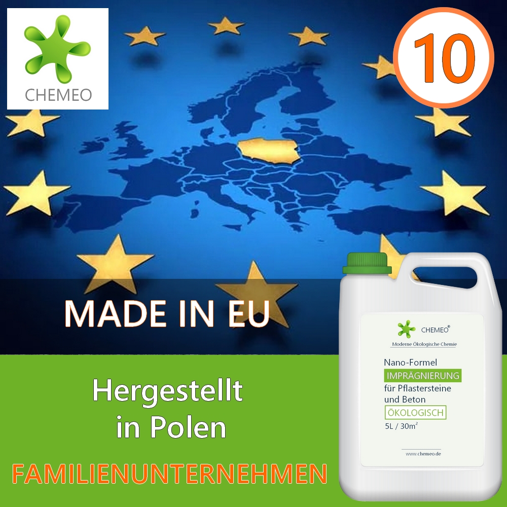 Imprägnierung für Pflastersteine und Beton (100% ökologisch), 5L für 30m², 5 Jahre Schutz, mit Kostenlose Extras – Bild 11